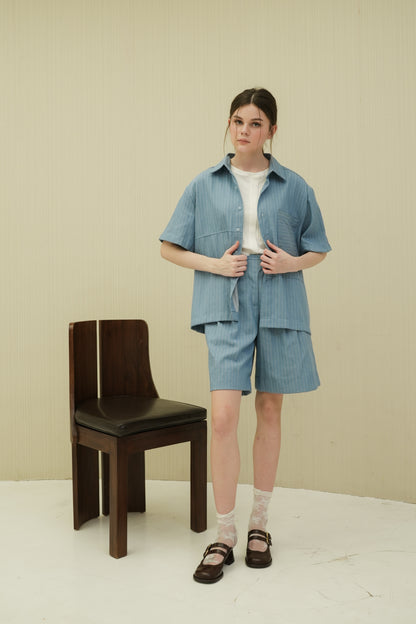 ORION SHIRT IN WHISPY BLUE
