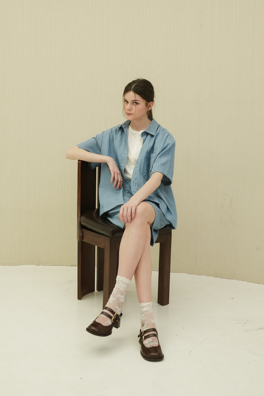 ORION SHIRT IN WHISPY BLUE