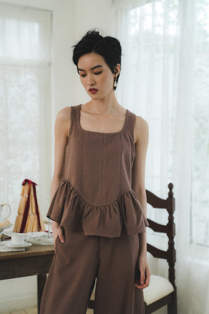 IVY TOP IN BAKED CLAY