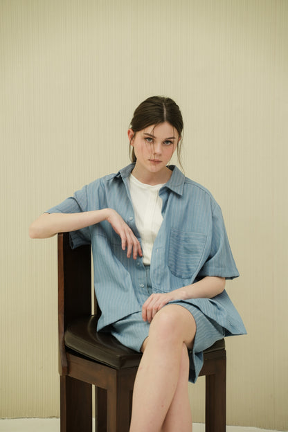 ORION SHIRT IN WHISPY BLUE
