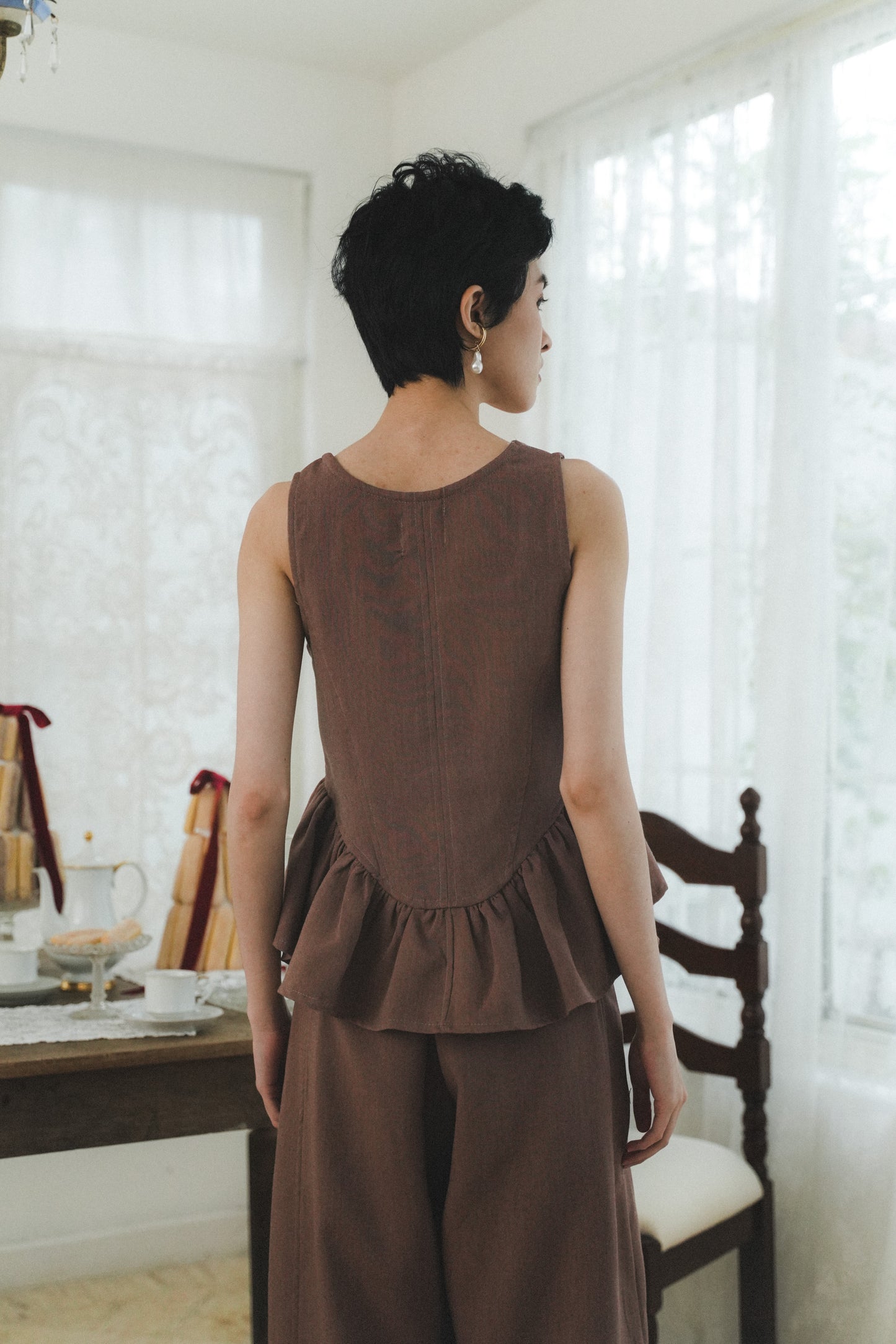 IVY TOP IN BAKED CLAY