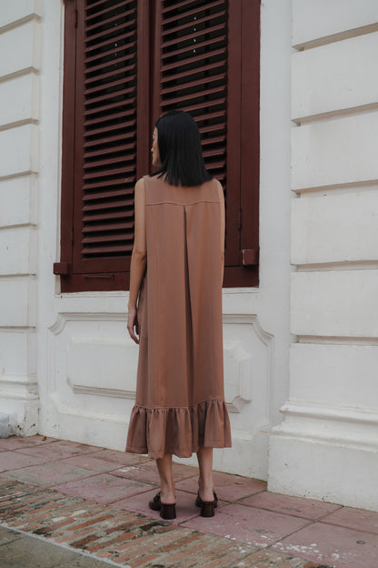 MARYS DRESS IN CHOCO TRUFFLE