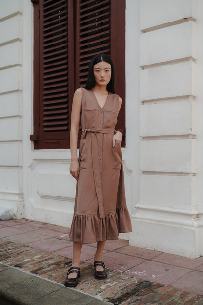 MARYS DRESS IN CHOCO TRUFFLE