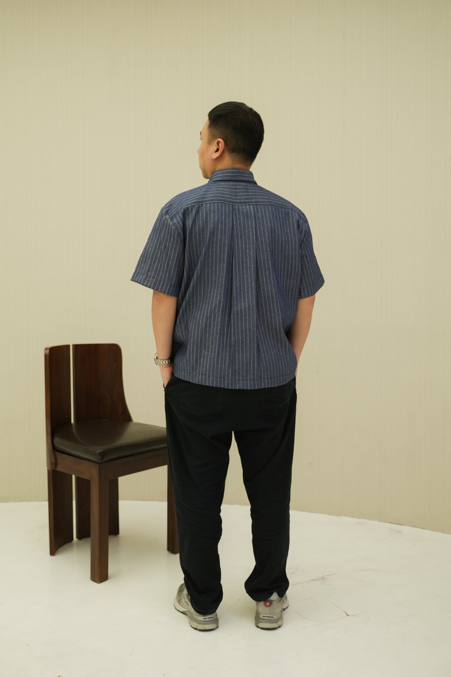 ORION SHIRT IN OPAL BLUE