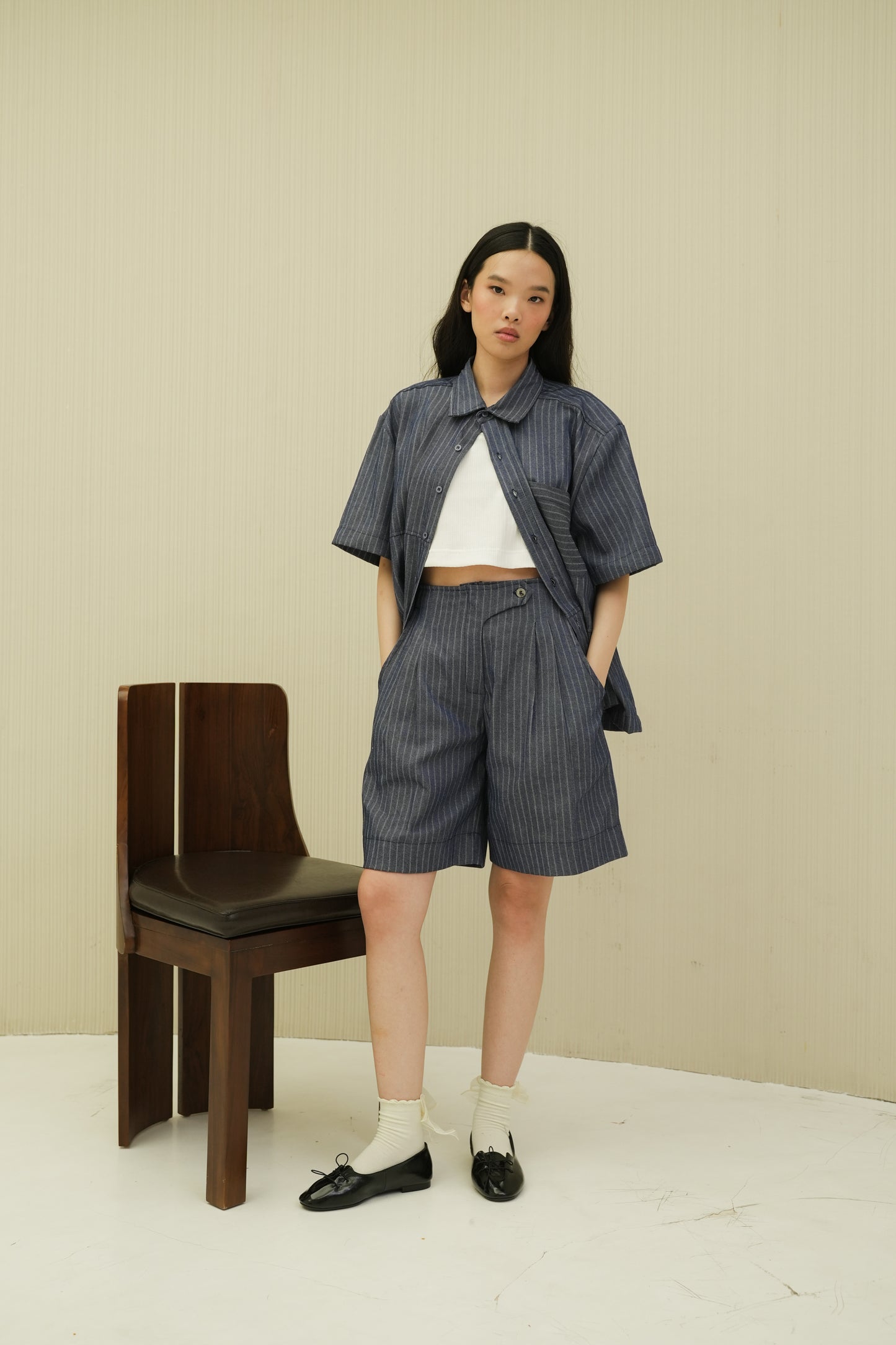 ORION SHIRT IN OPAL BLUE