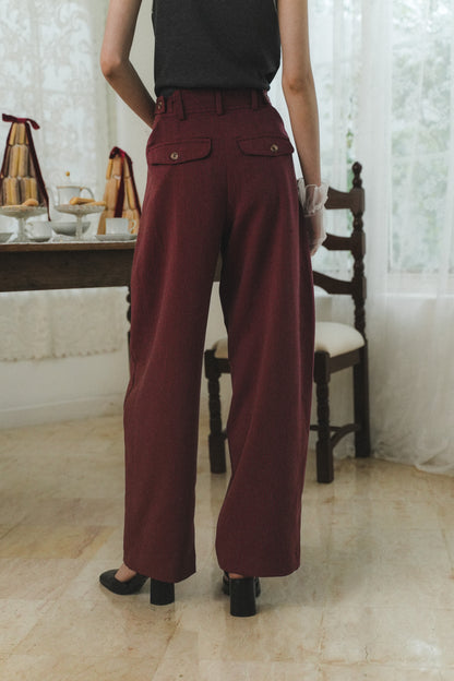 LUMI PANTS IN ROUGE