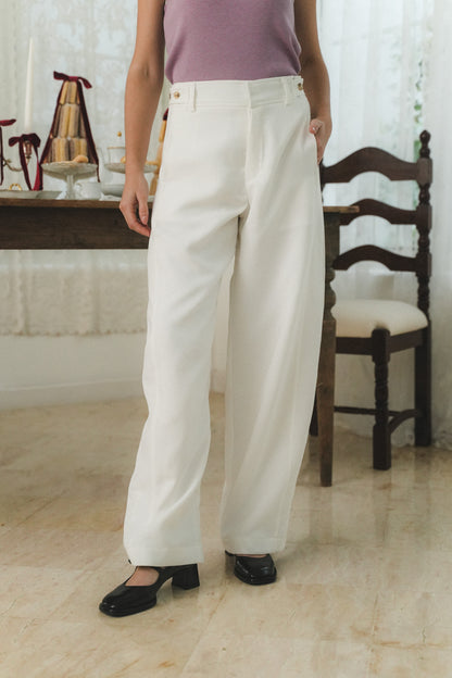 LUMI PANTS IN IVORY CLOUD