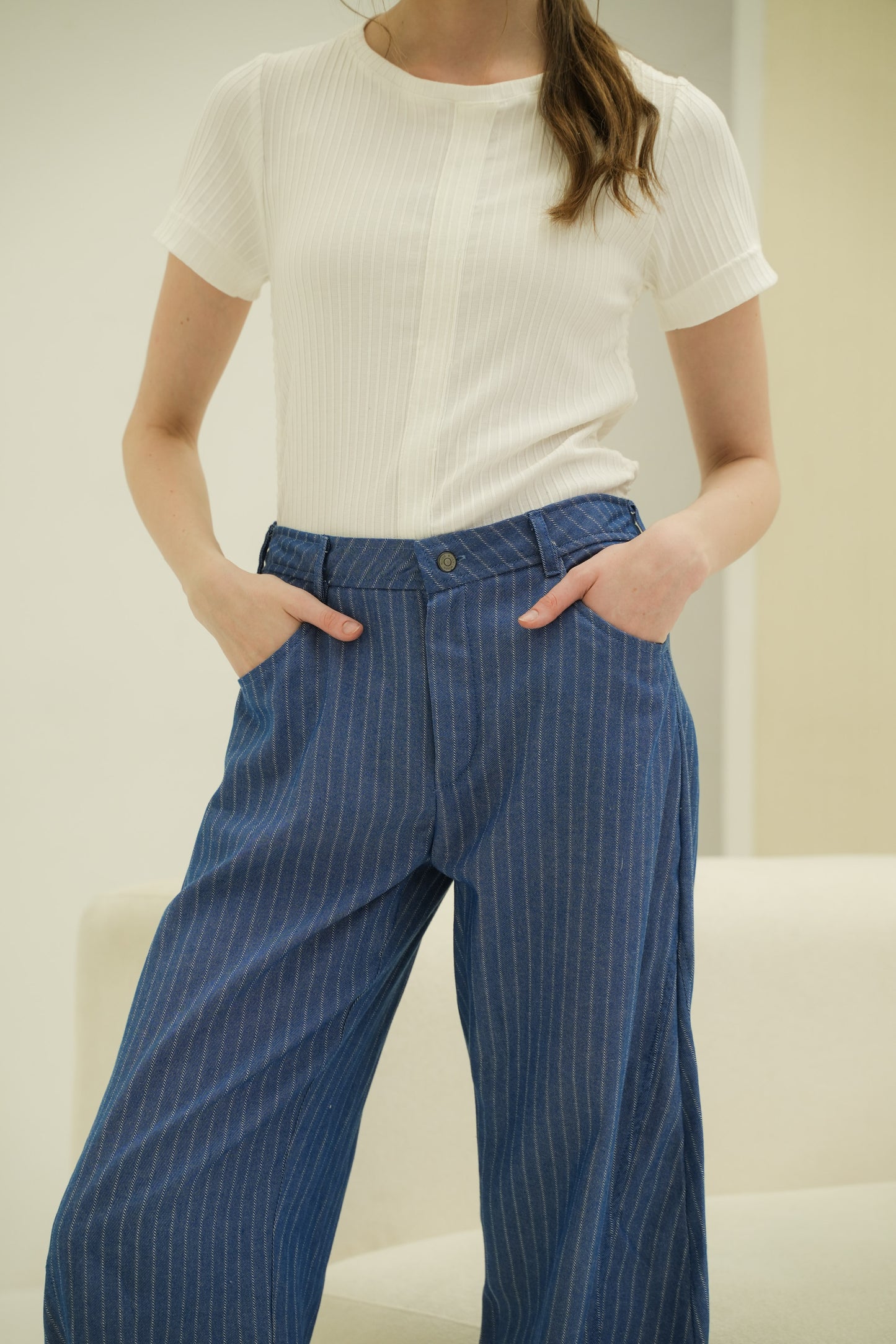BASTIAN DENIM PANT IN PARISIAN BLUE