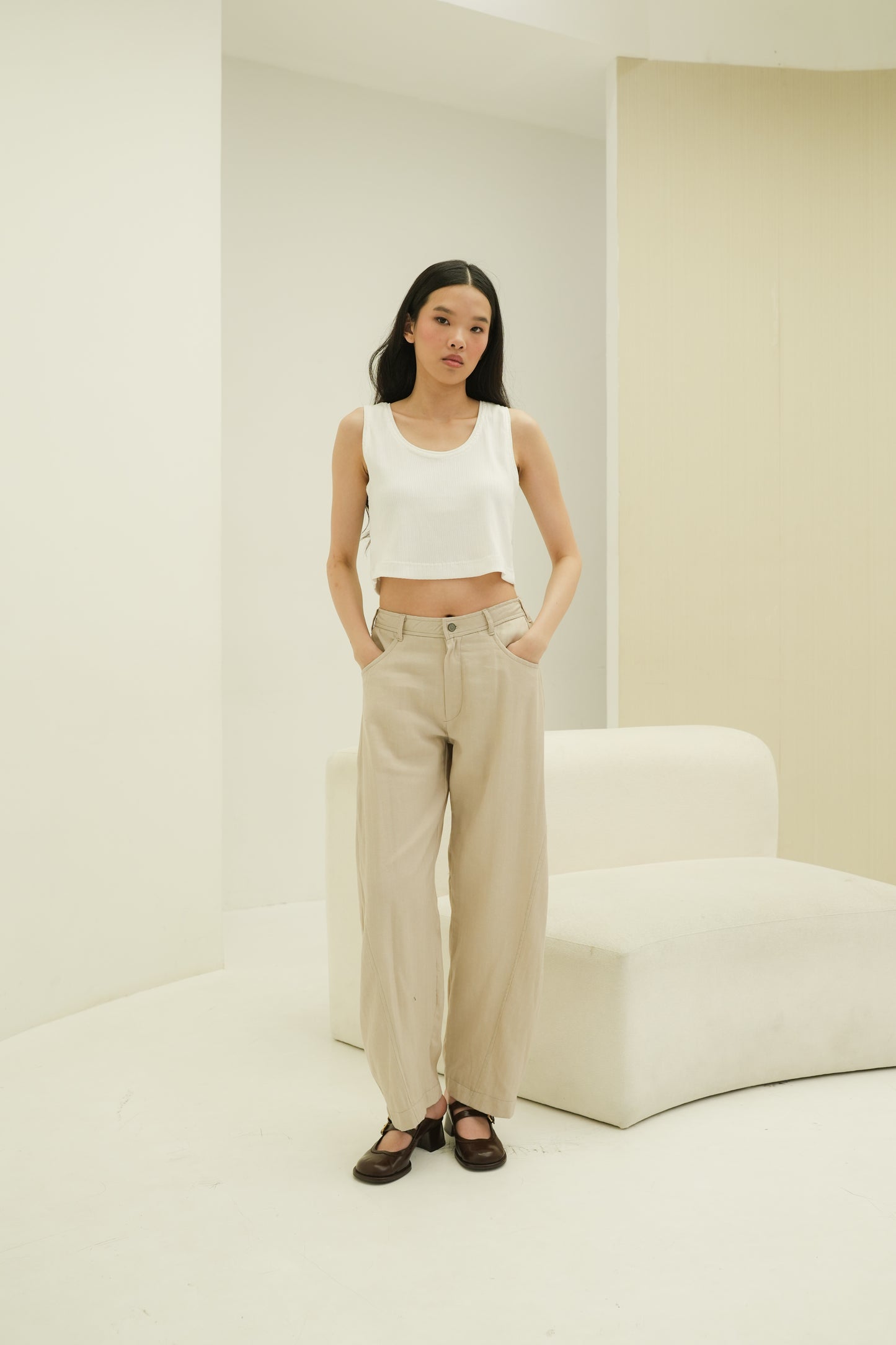 BASTIAN PANT IN BUTTER