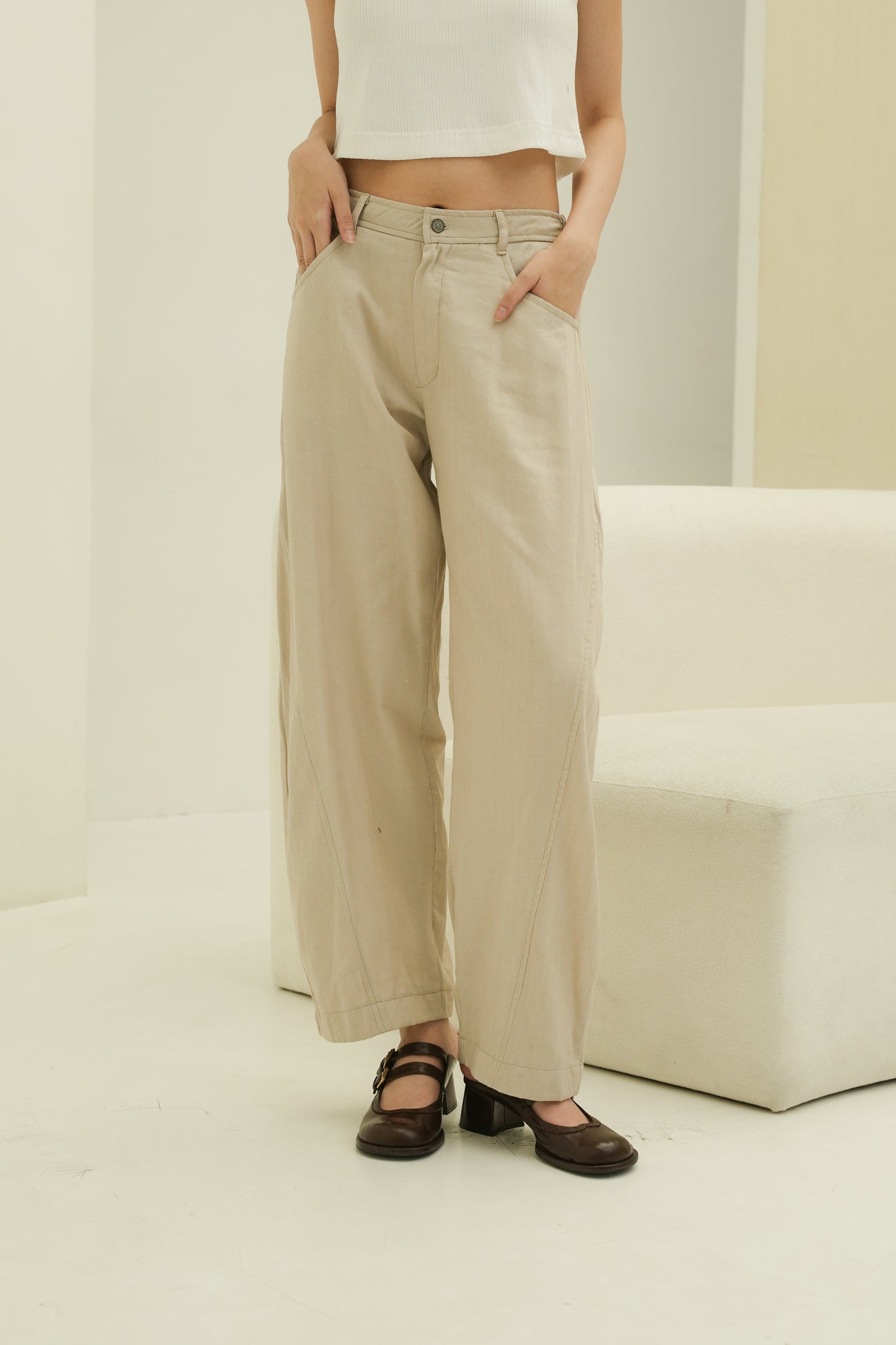 BASTIAN PANT IN BUTTER