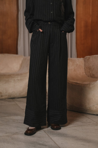 ALBA PANT IN BLACKBEAN