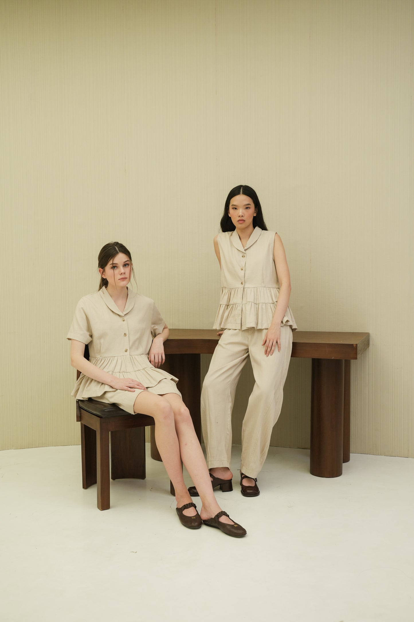 LYRA TOP IN BUTTER