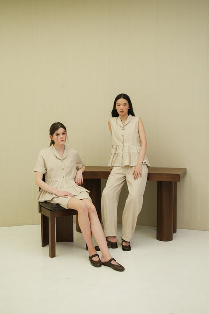 LYRA TOP IN BUTTER
