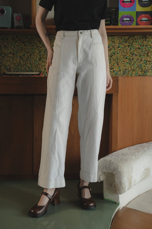 CALLUM DENIM PANTS IN CLOUD