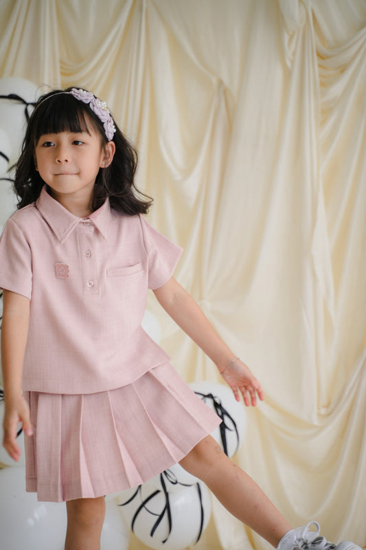 SET - MINI SISSEY LILLOU IN FEATHER BERRY