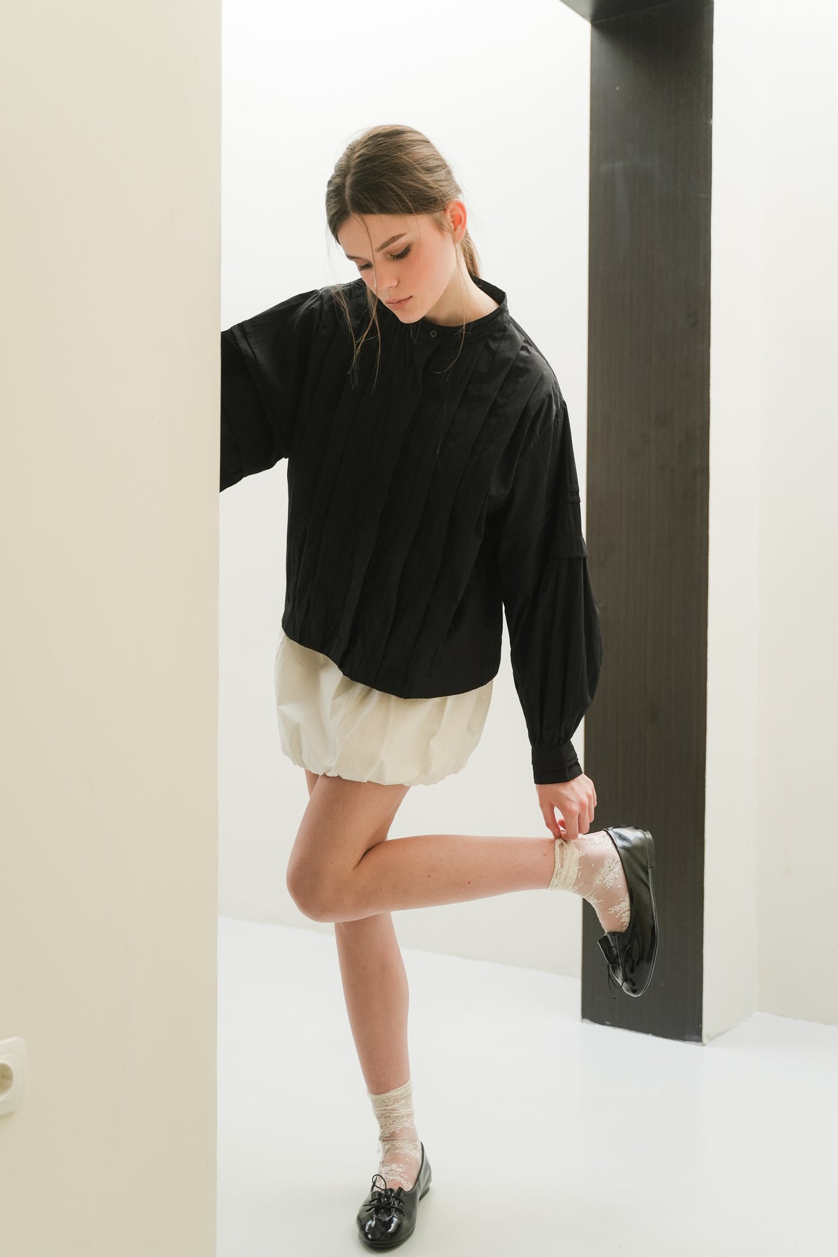 GAIA SKIRT IN BLANC