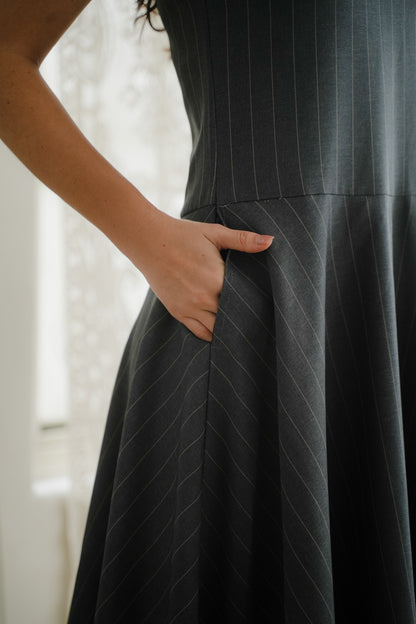 KYO DRESS IN BASALT