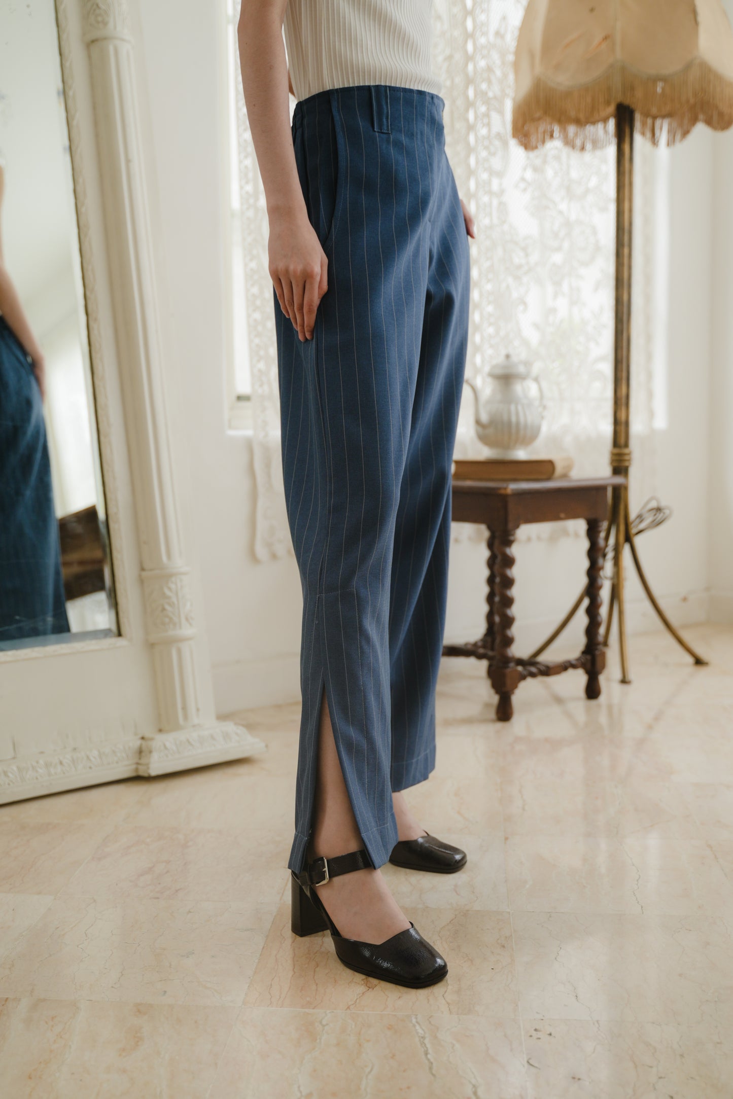 YUKI PANTS IN CERULEAN