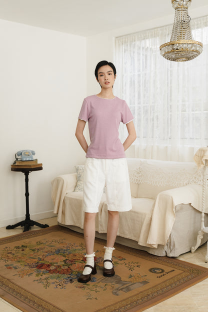 EDGE IN ORCHID PETALS