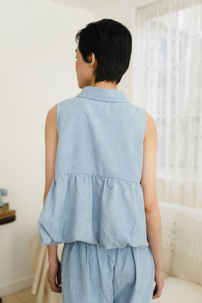 DREAM TOP IN DELICATE BLUE