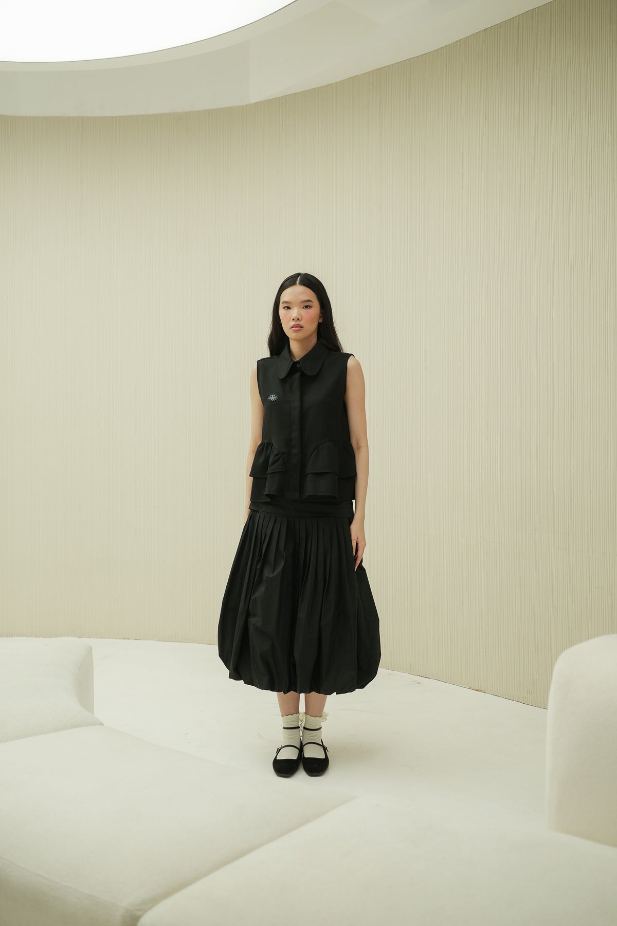 SOREN SKIRT IN BLACK BEAUTY