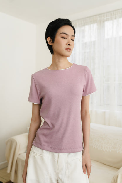 EDGE IN ORCHID PETALS