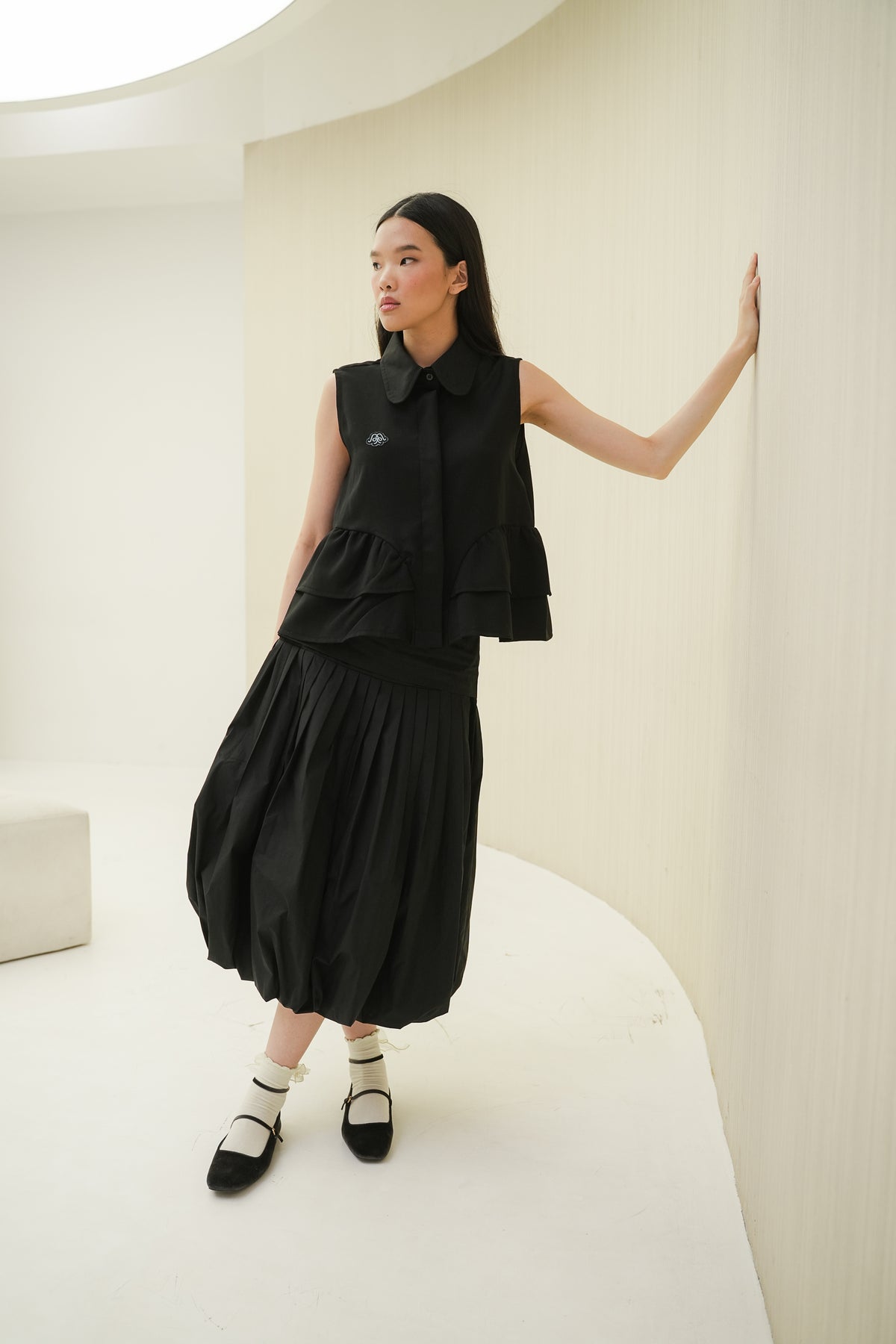 SOREN SKIRT IN BLACK BEAUTY