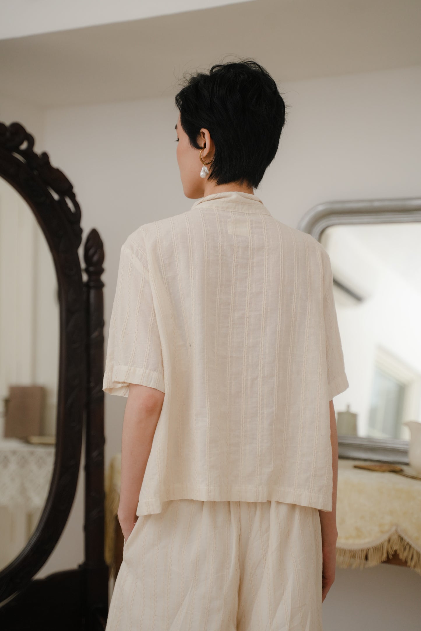 MONET TOP IN MARSHMALLOW