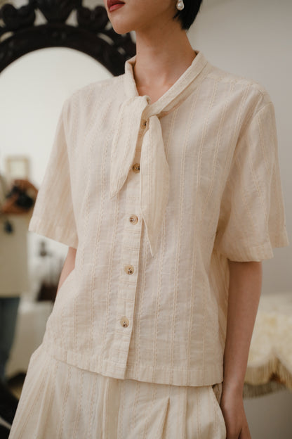 MONET TOP IN MARSHMALLOW
