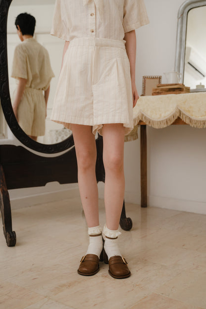 NOIRE PANT IN MARSHMALLOW