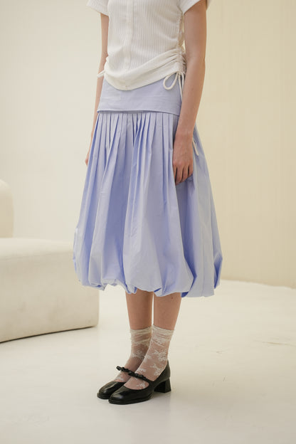 SOREN SKIRT IN POLAR BLUE