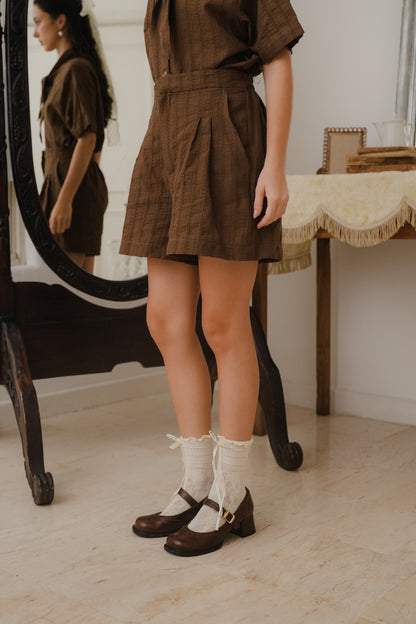 NOIRE PANT IN TOFFE