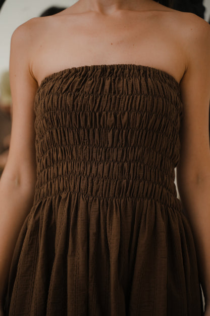 ETTIENE DRESS SKIRT IN TOFFE
