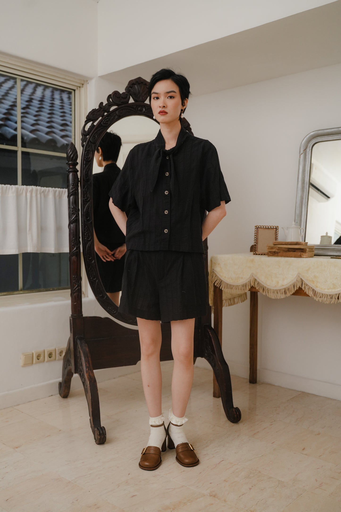 MONET TOP IN MIDNIGHT