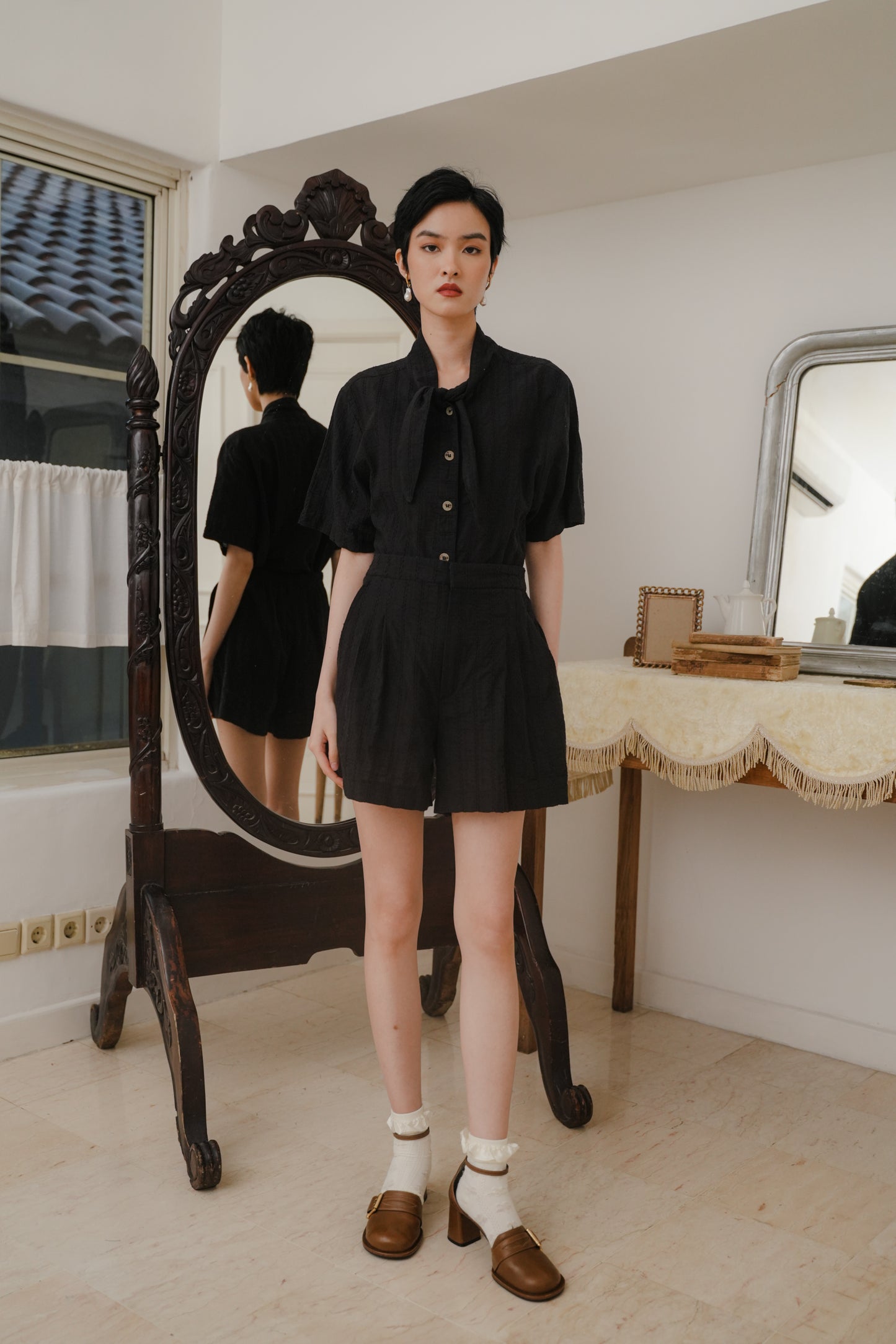 MONET TOP IN MIDNIGHT