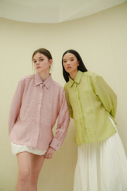 BLAZE TOP IN ROSE WATER