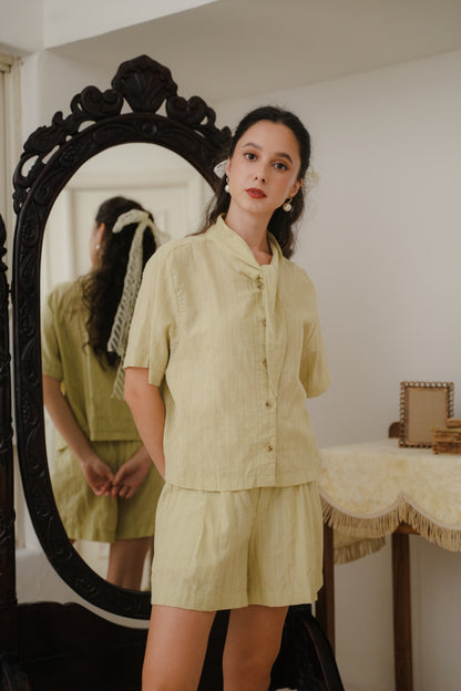MONET TOP IN PATINA