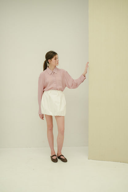GAIA SKIRT IN BLANC