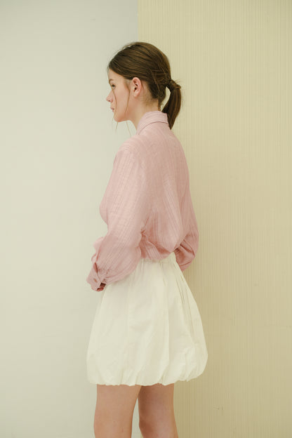 BLAZE TOP IN ROSE WATER