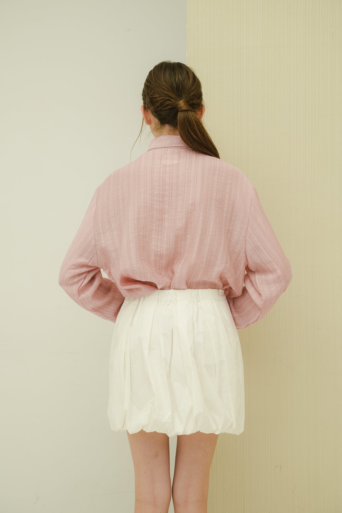 GAIA SKIRT IN BLANC