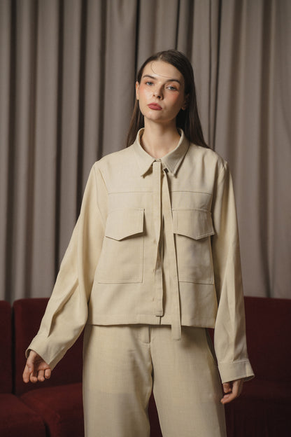 LINEA TOP IN PARMESSAN