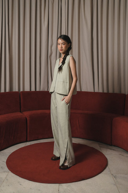 THALIA PANTS IN MOSS