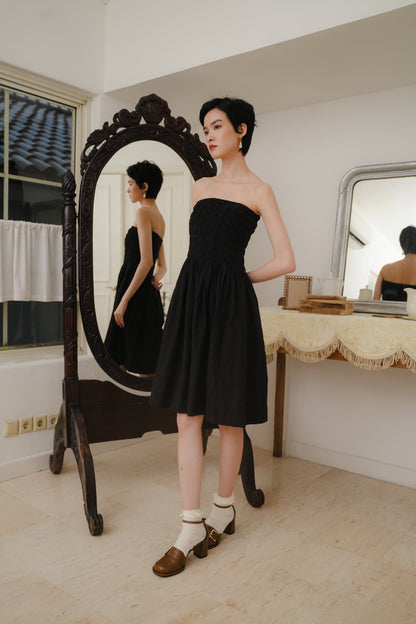 ETTIENE DRESS SKIRT IN MIDNIGHT