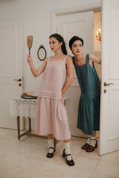 CELINA DRESS IN ROSE GARDEN