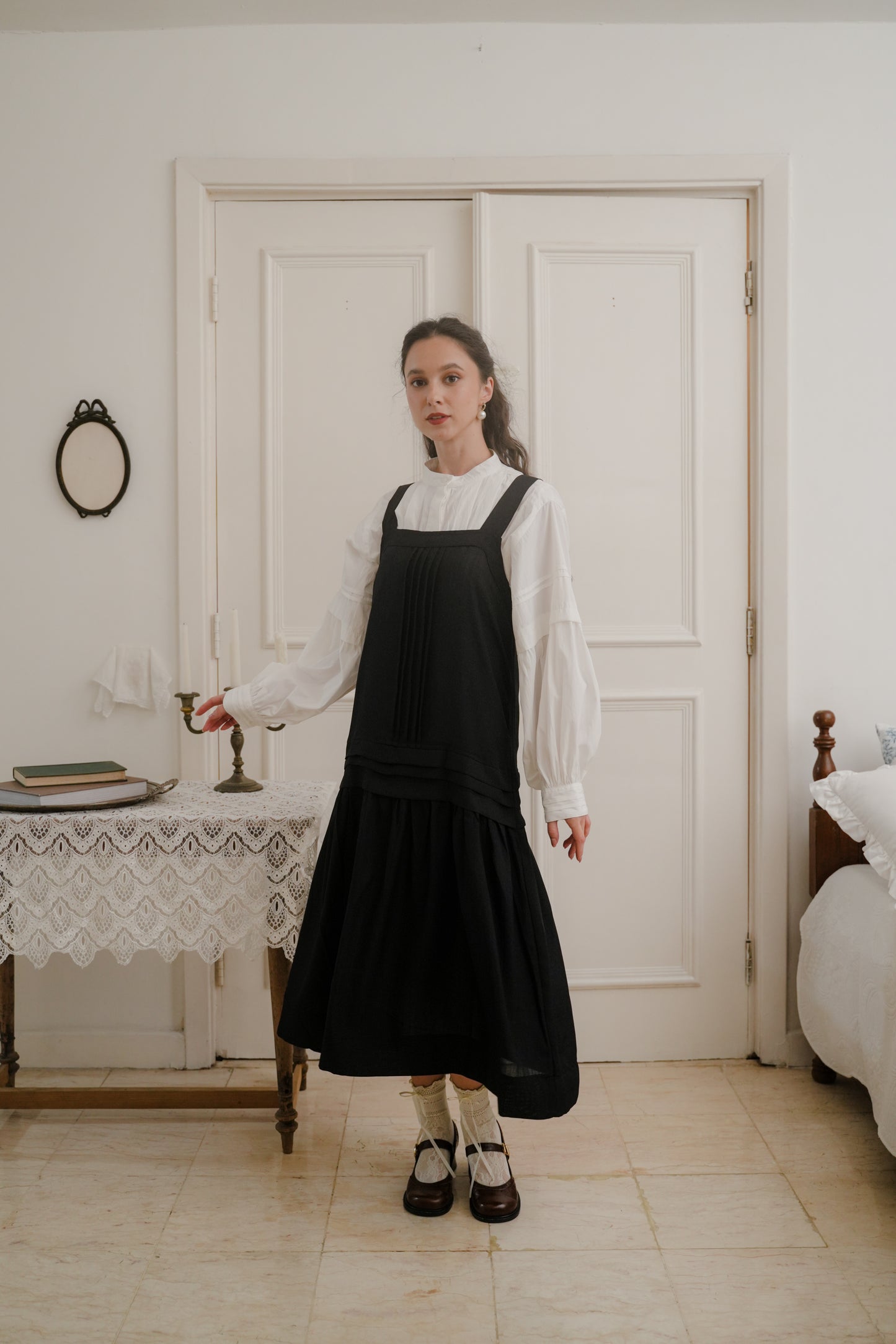 CELINA DRESS IN BLACK BEAUTY