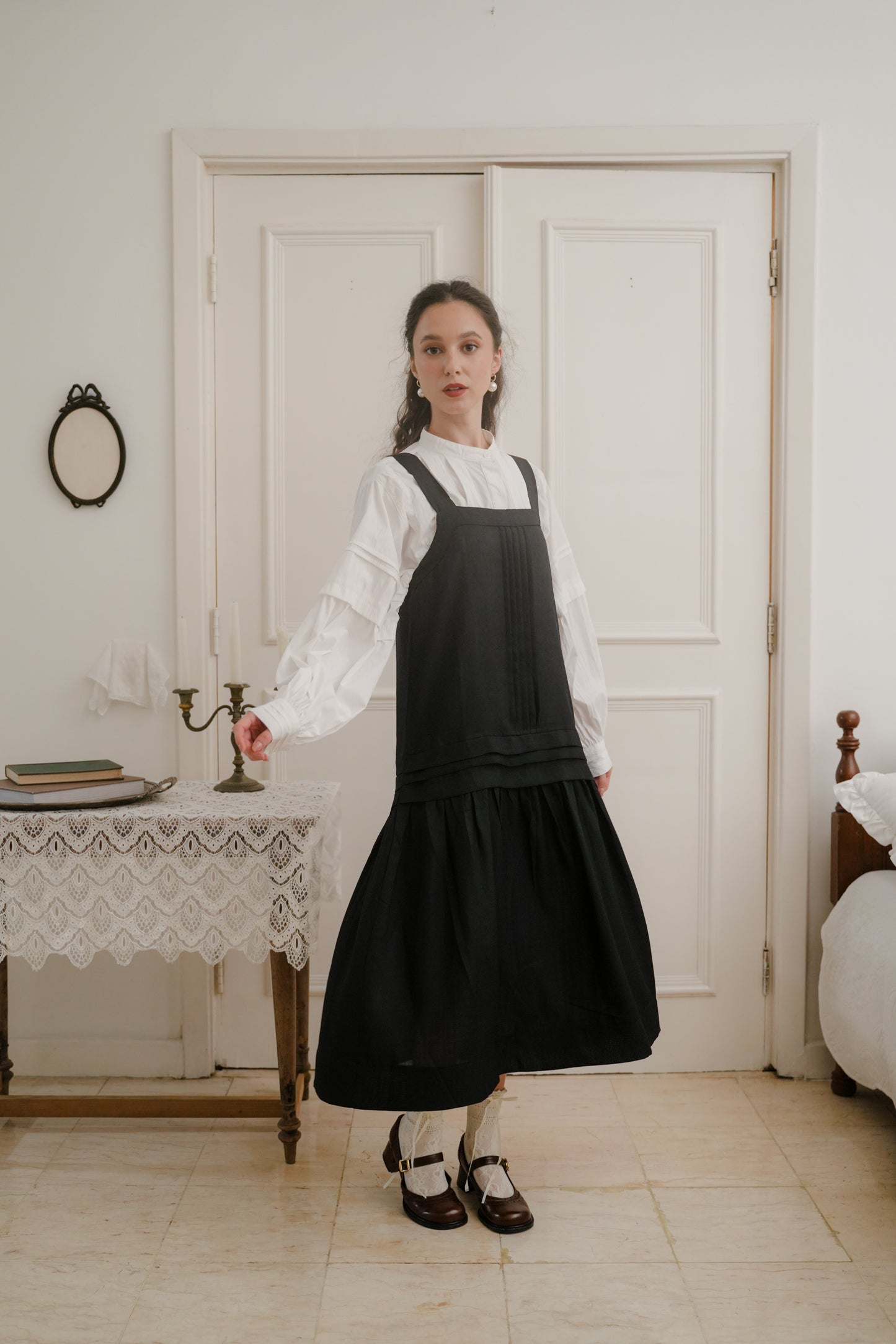 CELINA DRESS IN BLACK BEAUTY