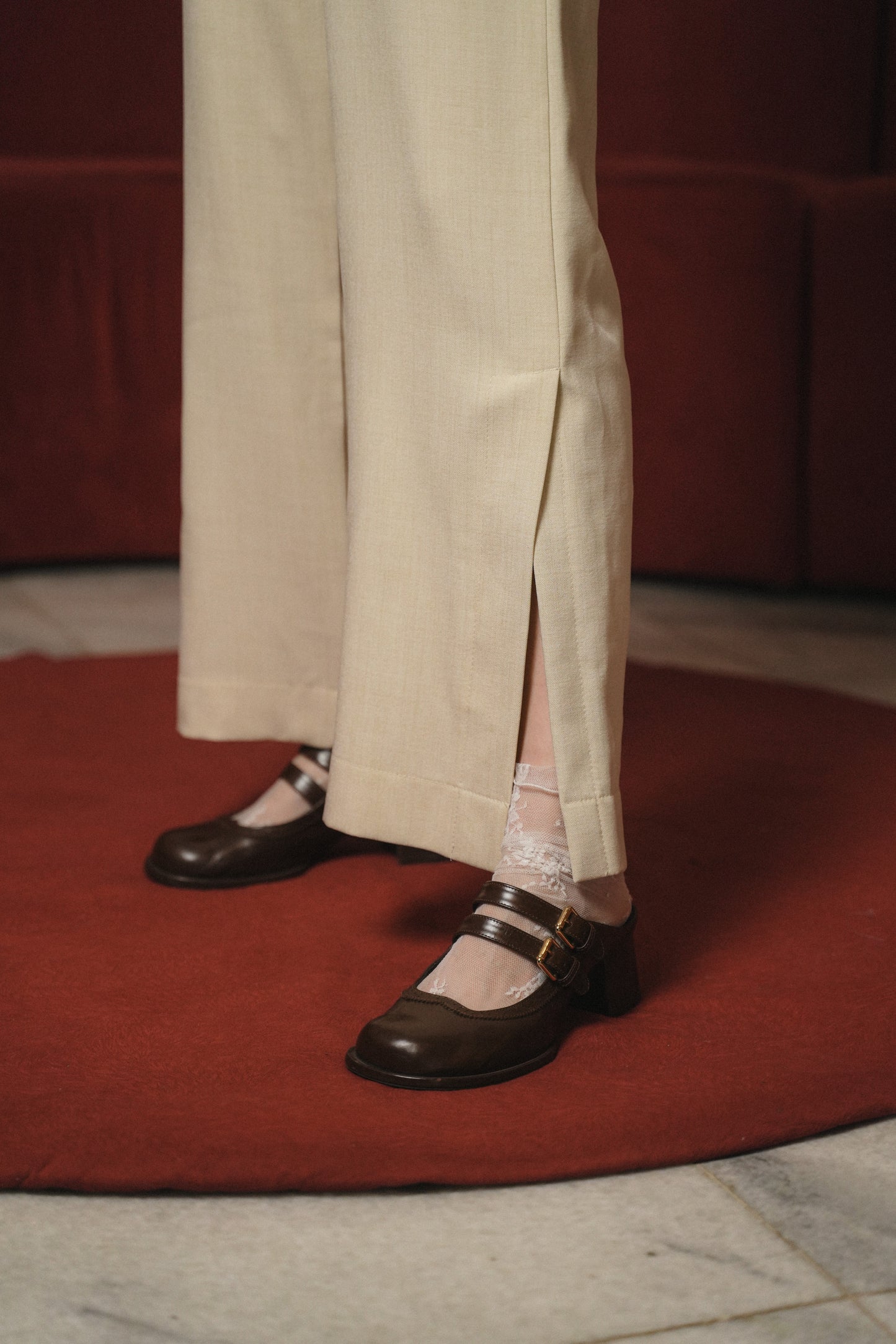 THALIA PANTS IN PARMESSAN