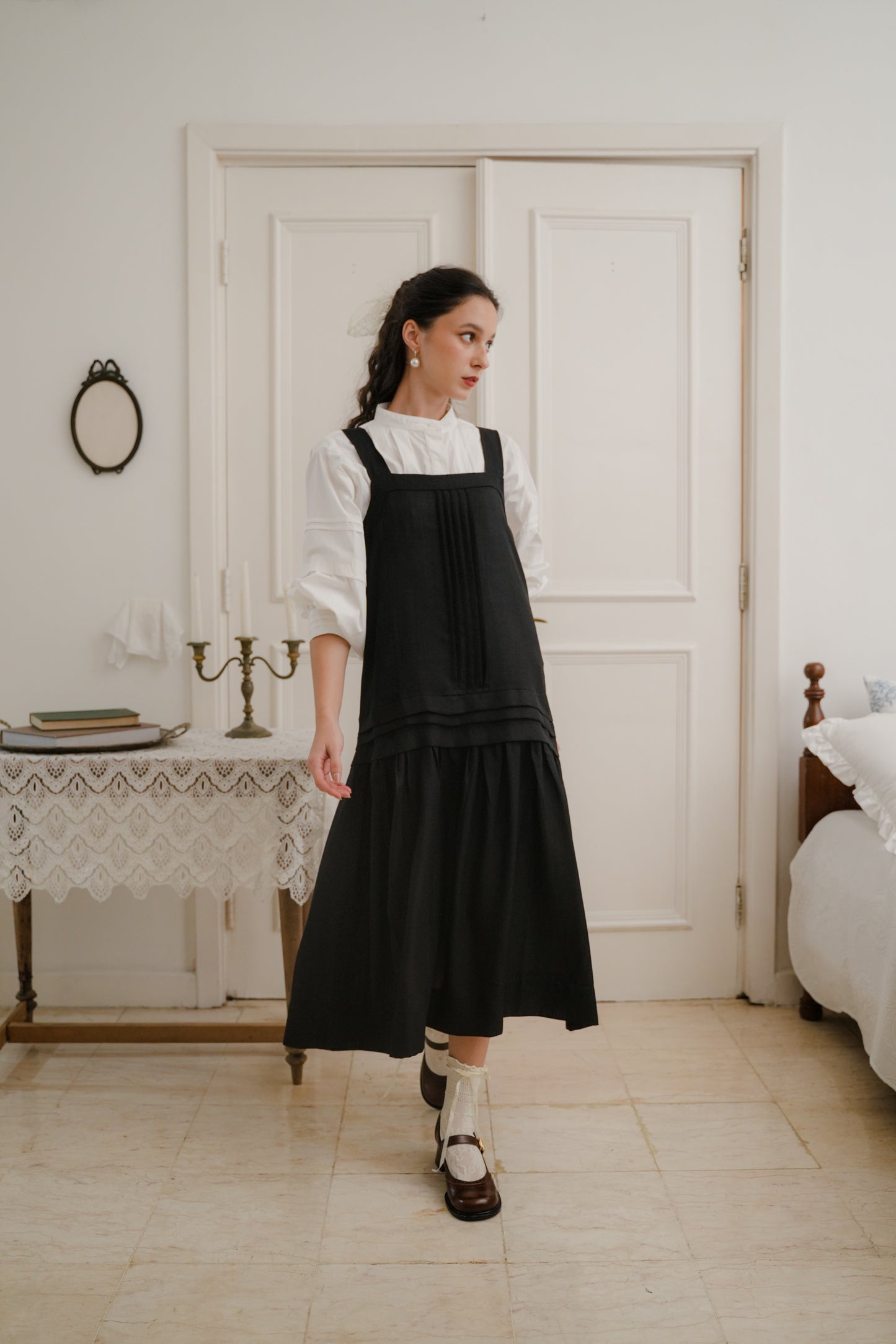 CELINA DRESS IN BLACK BEAUTY