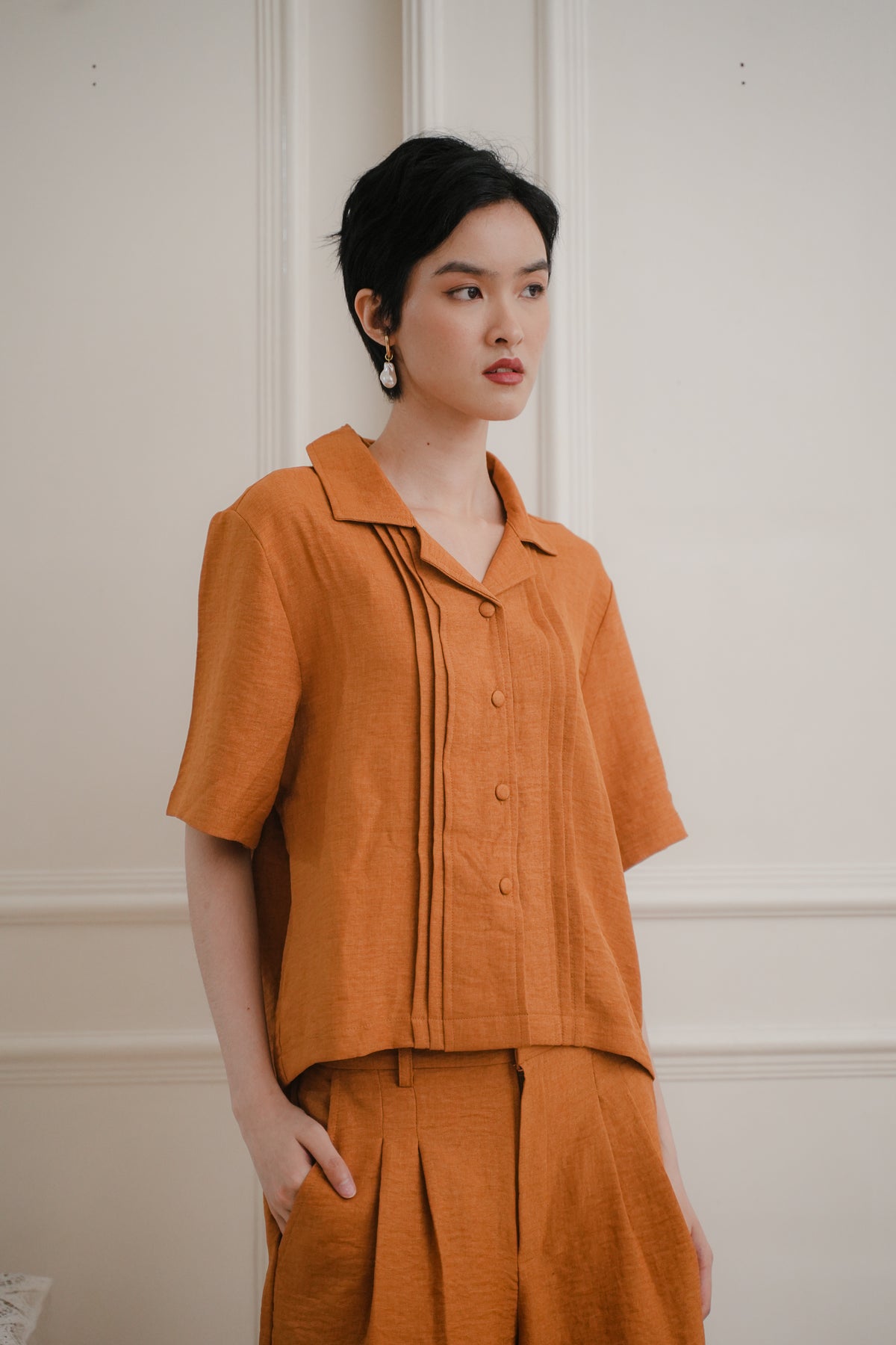 TESSA TOP IN CRYSANT