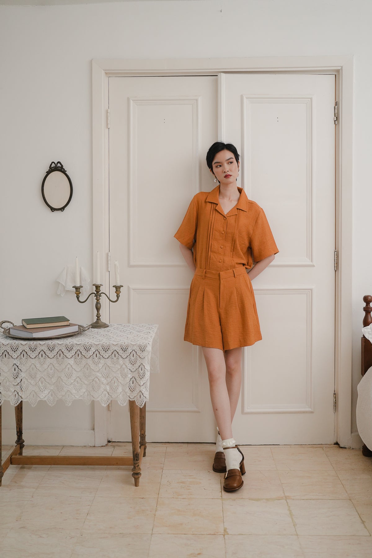 TESSA TOP IN CRYSANT